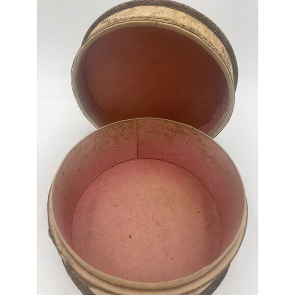 Vintage Fabric Collar Box Romantic Scene Detachable Collars Early 1900s Collecti - Picture 10 of 12